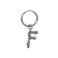 Letter Silver Earring