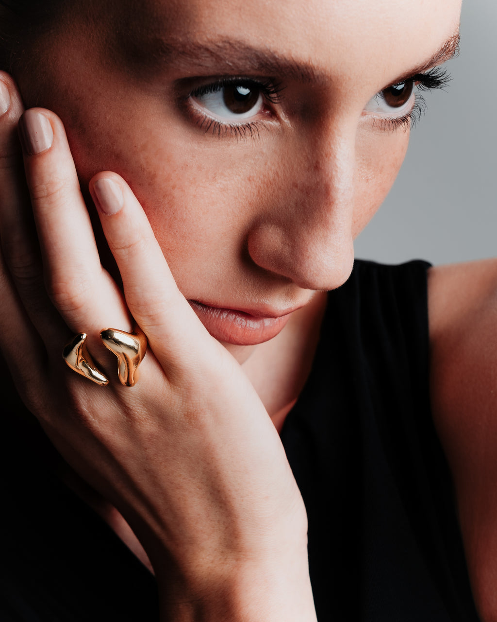 Eté Gold-Plated Ring