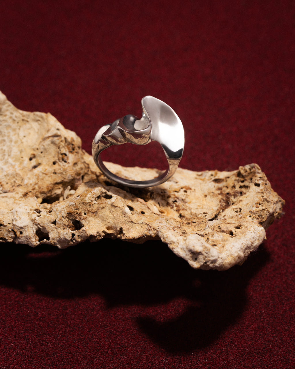 Delírio Silver Ring