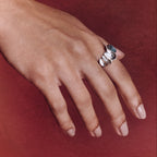 Delírio Silver Ring