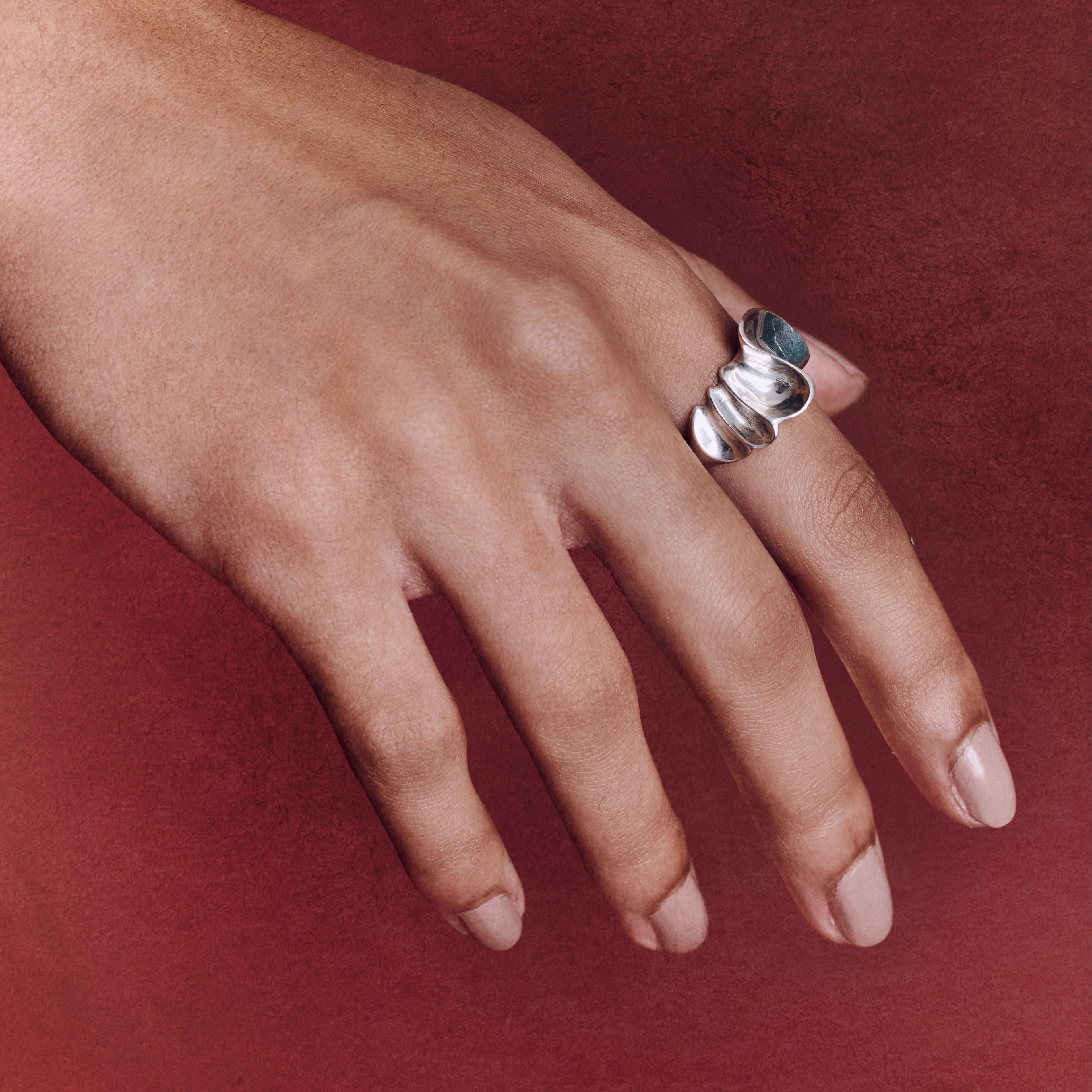 Delírio Silver Ring