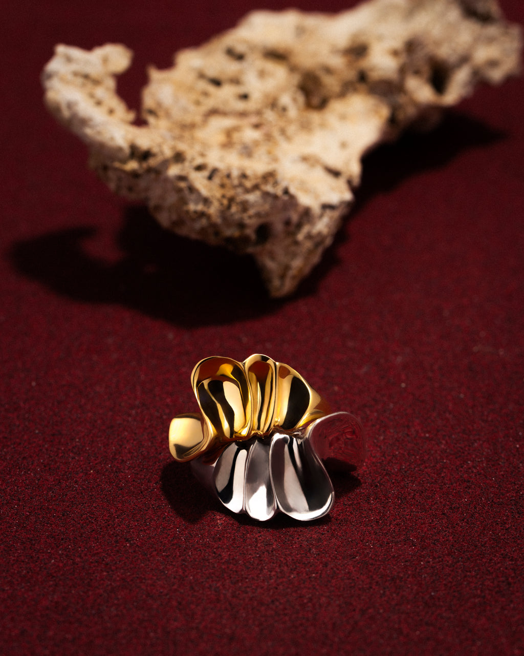 Delírio Silver Ring