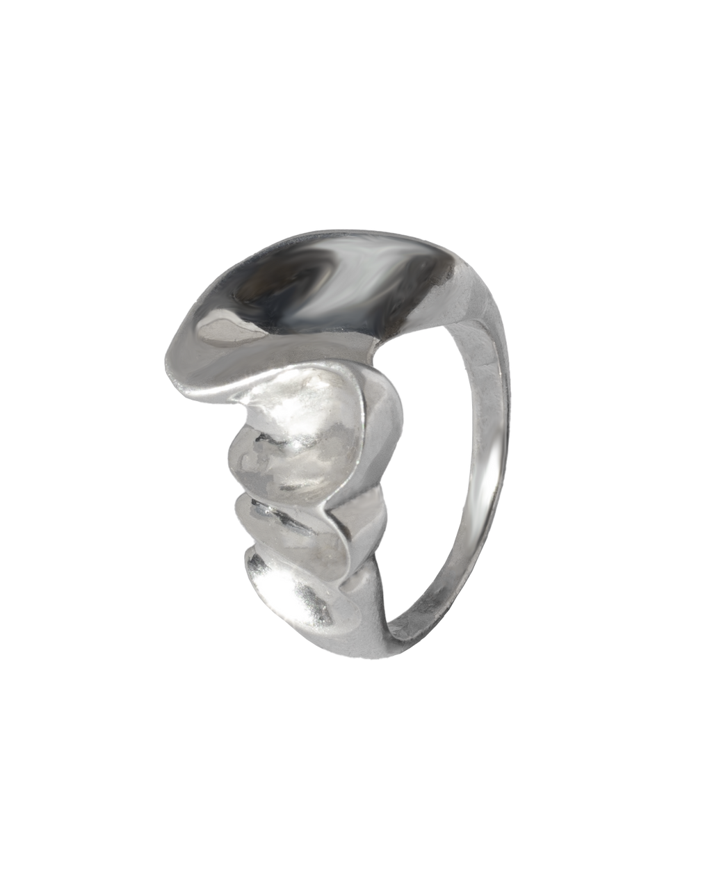 Delírio Silver Ring