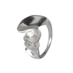 Delírio Silver Ring