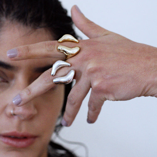 Eté Silver Ring