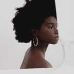 Mulher-Cobra Gold-Plated Hoops