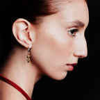 Letter Gold-Plated Earring