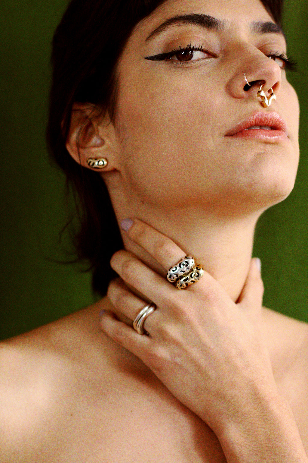 Onça Gold-Plated Ring