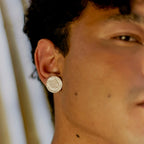 Moneda Silver Earring