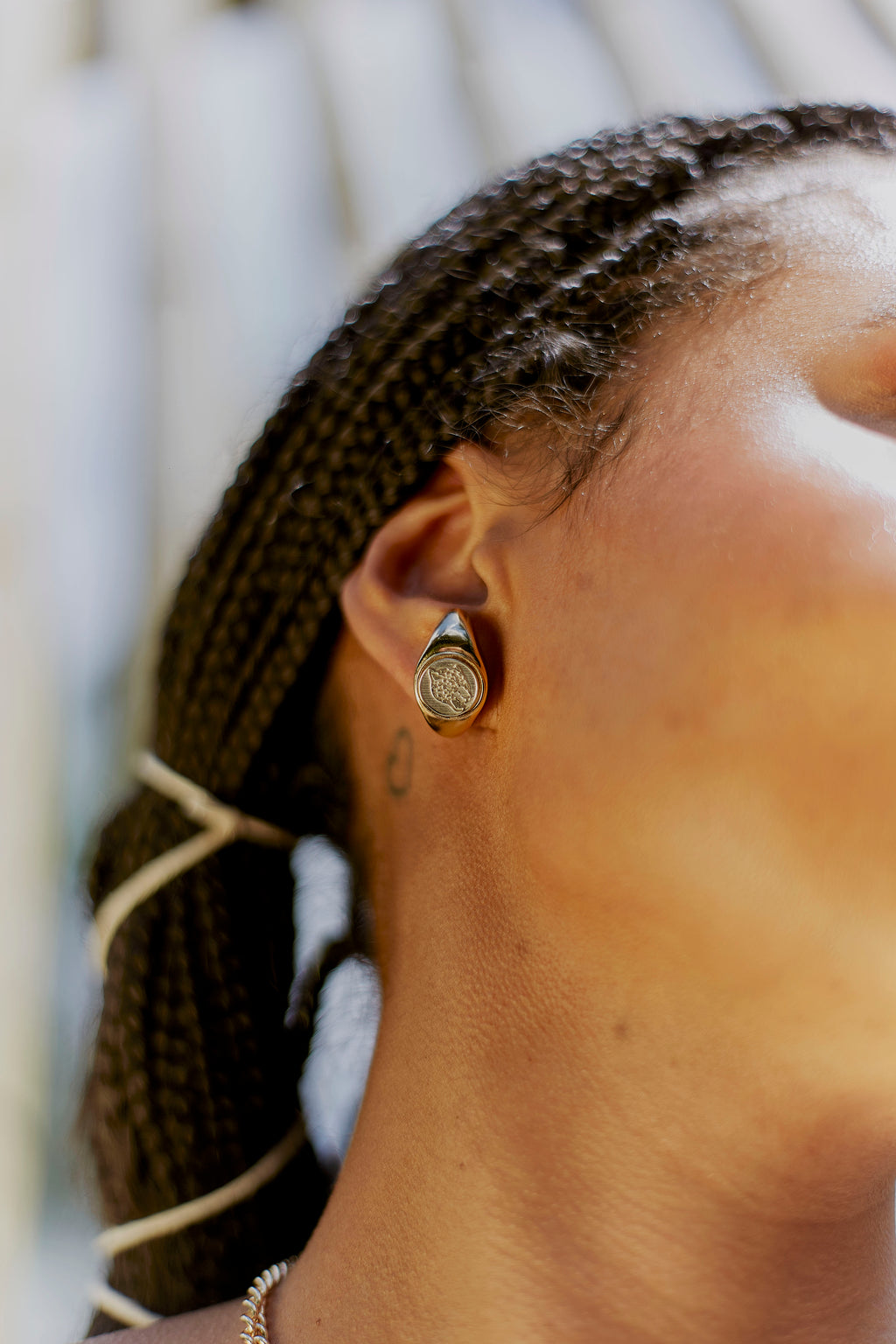 Moneté Gold-Plated Earring