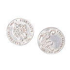 Moneda Silver Earring