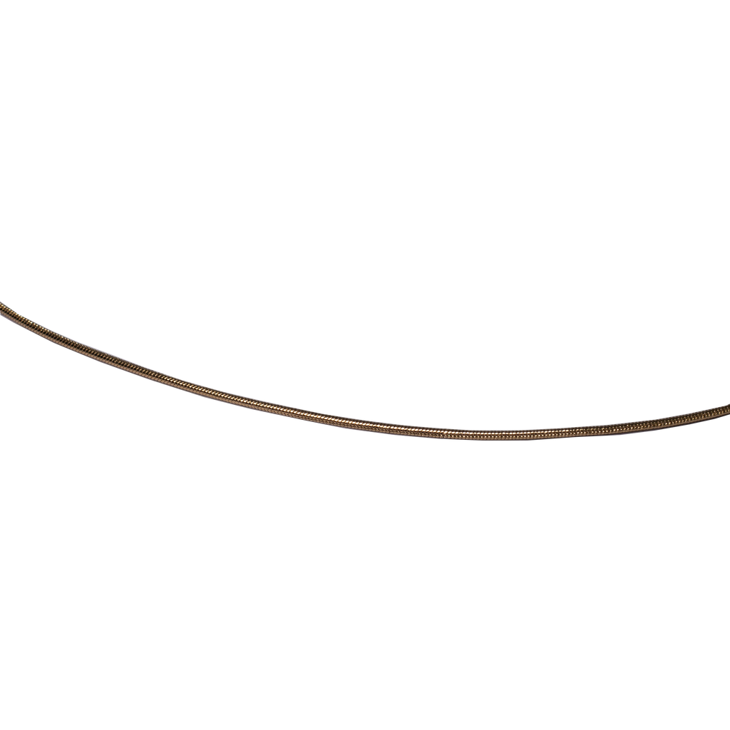 Rat Tail Gold-Plated Chain