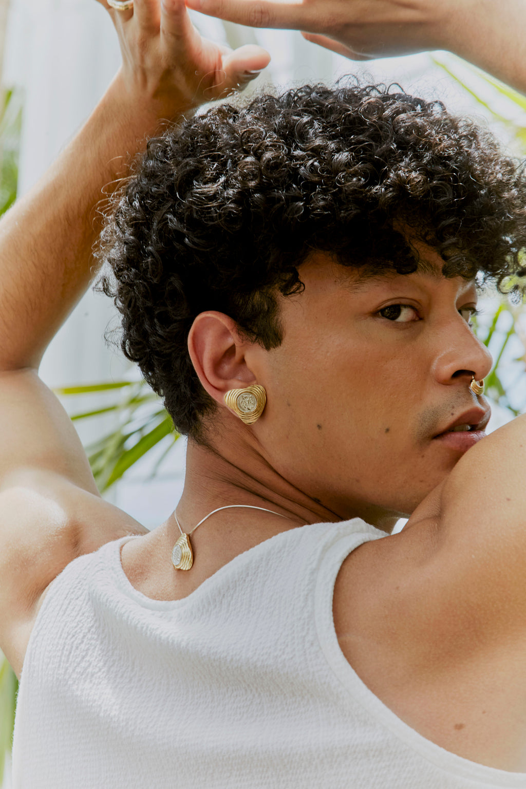 Jaguar Gold-Plated Earrings