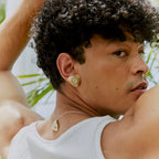 Jaguar Gold-Plated Earrings