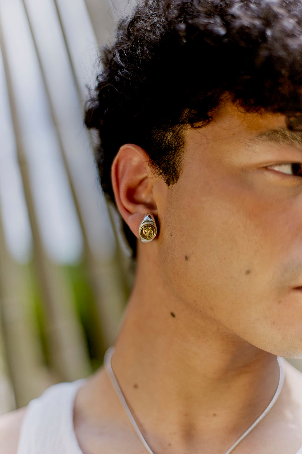 Moneté Silver Earring