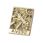Xilogravura Gold-Plated Ring