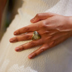 Jaguar Gold-Plated Ring