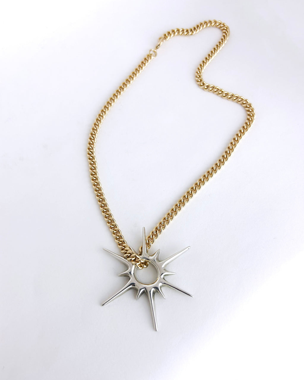 SUN Silver Pendant