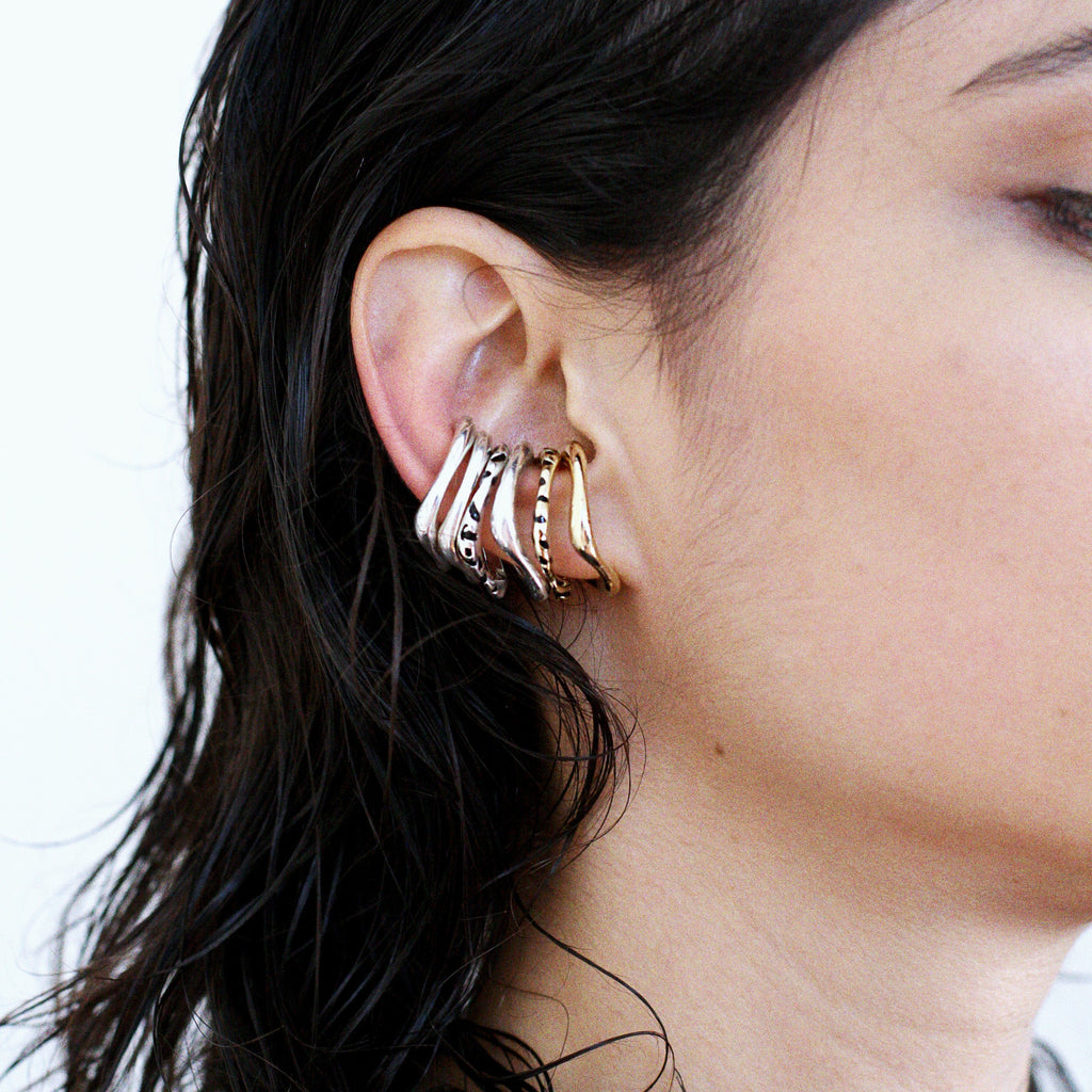 Eté Gold-Plated Cuff Ring