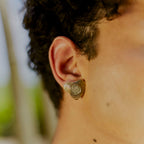 Jaguar Gold-Plated Earrings
