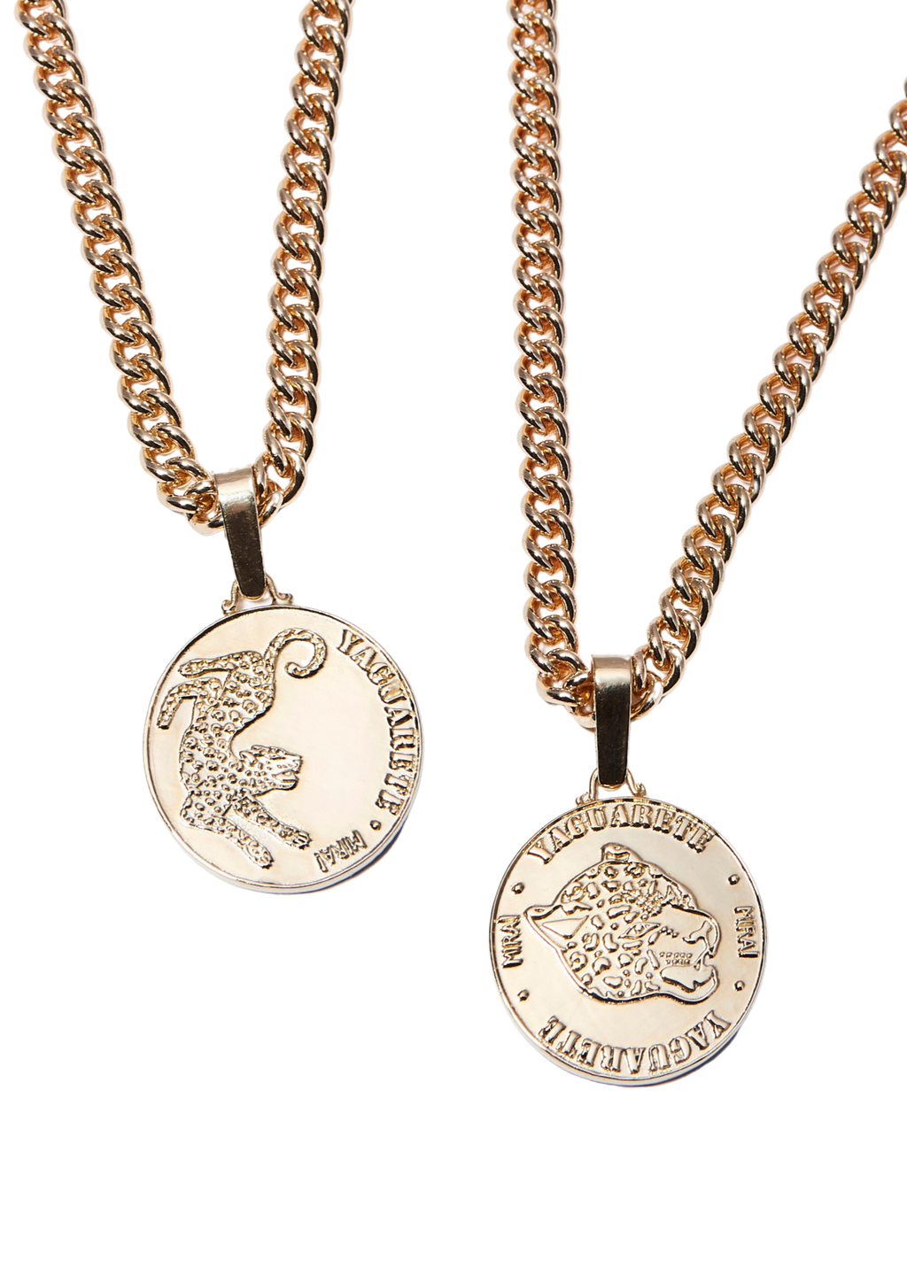 Moneda Gold-Plated Pendant