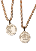 Moneda Gold-Plated Pendant