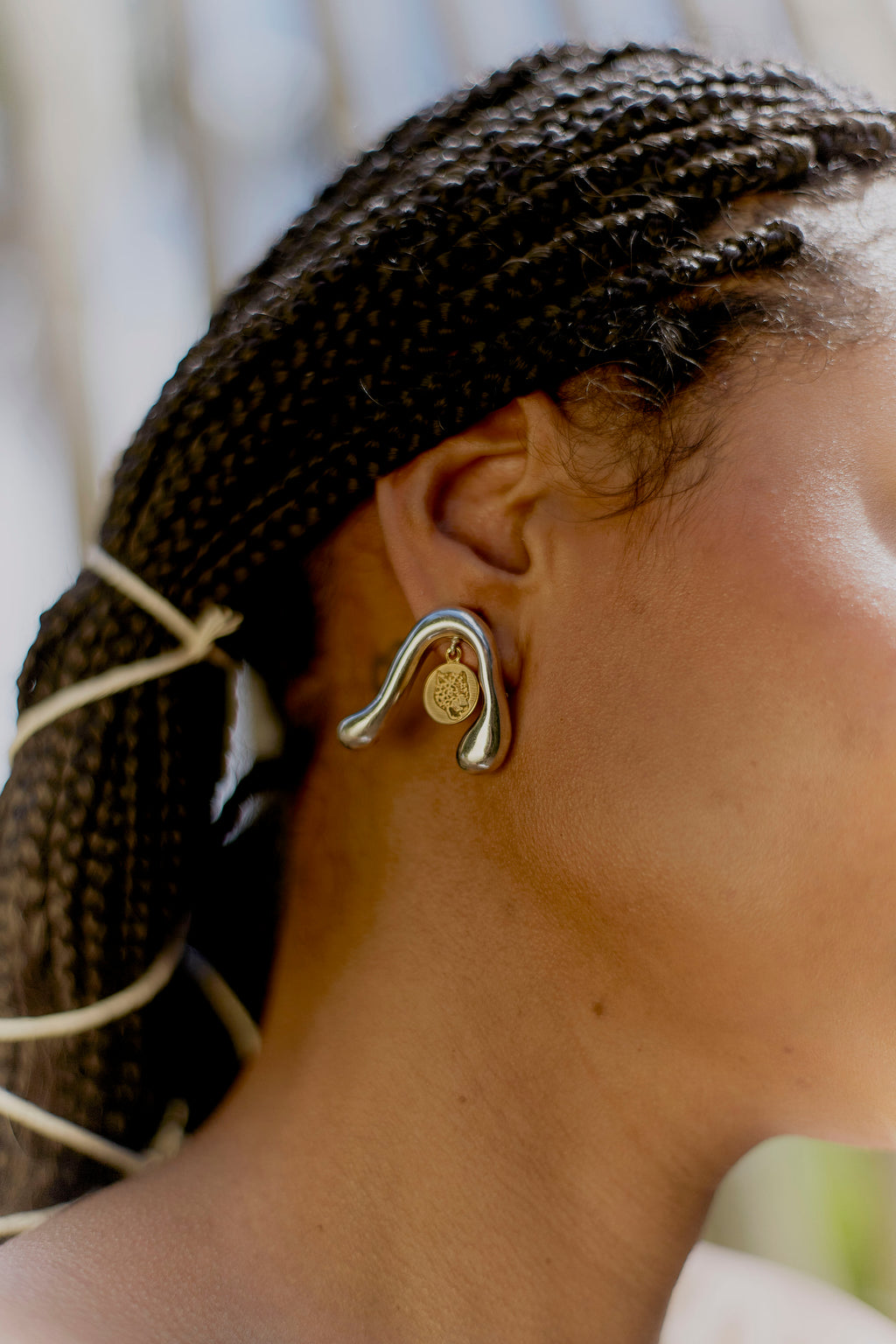 Eté Silver Earrings