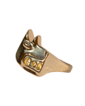 LA LOBA Gold-Plated Ring