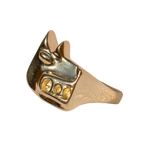 LA LOBA Gold-Plated Ring