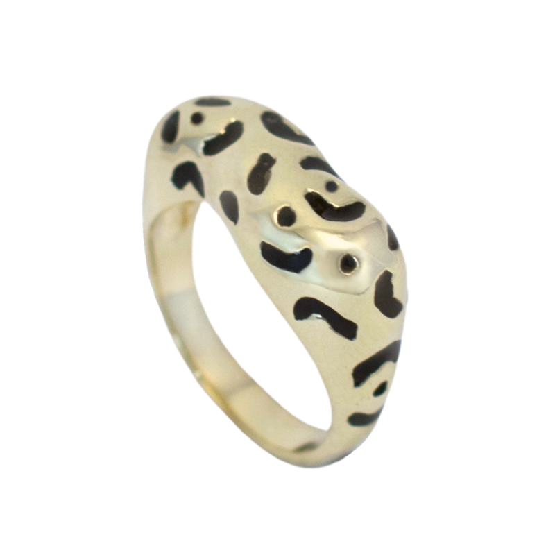 Onça Gold-Plated Ring
