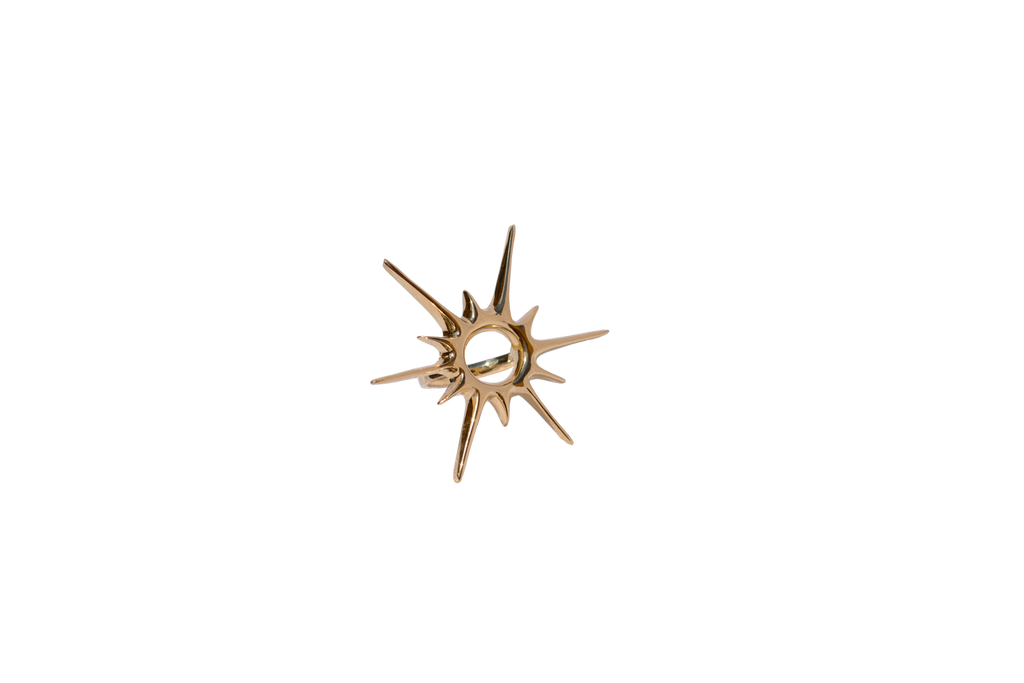 SUN Gold-Plated Ring