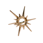 SUN Gold-Plated Ring