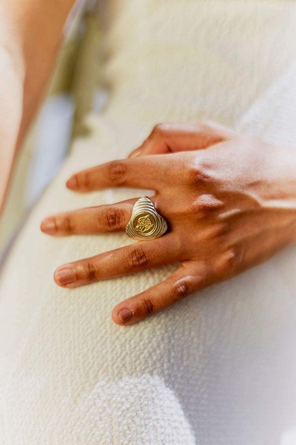 Jaguar Silver Ring