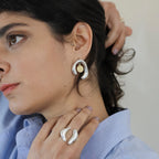 Eté Silver Earrings
