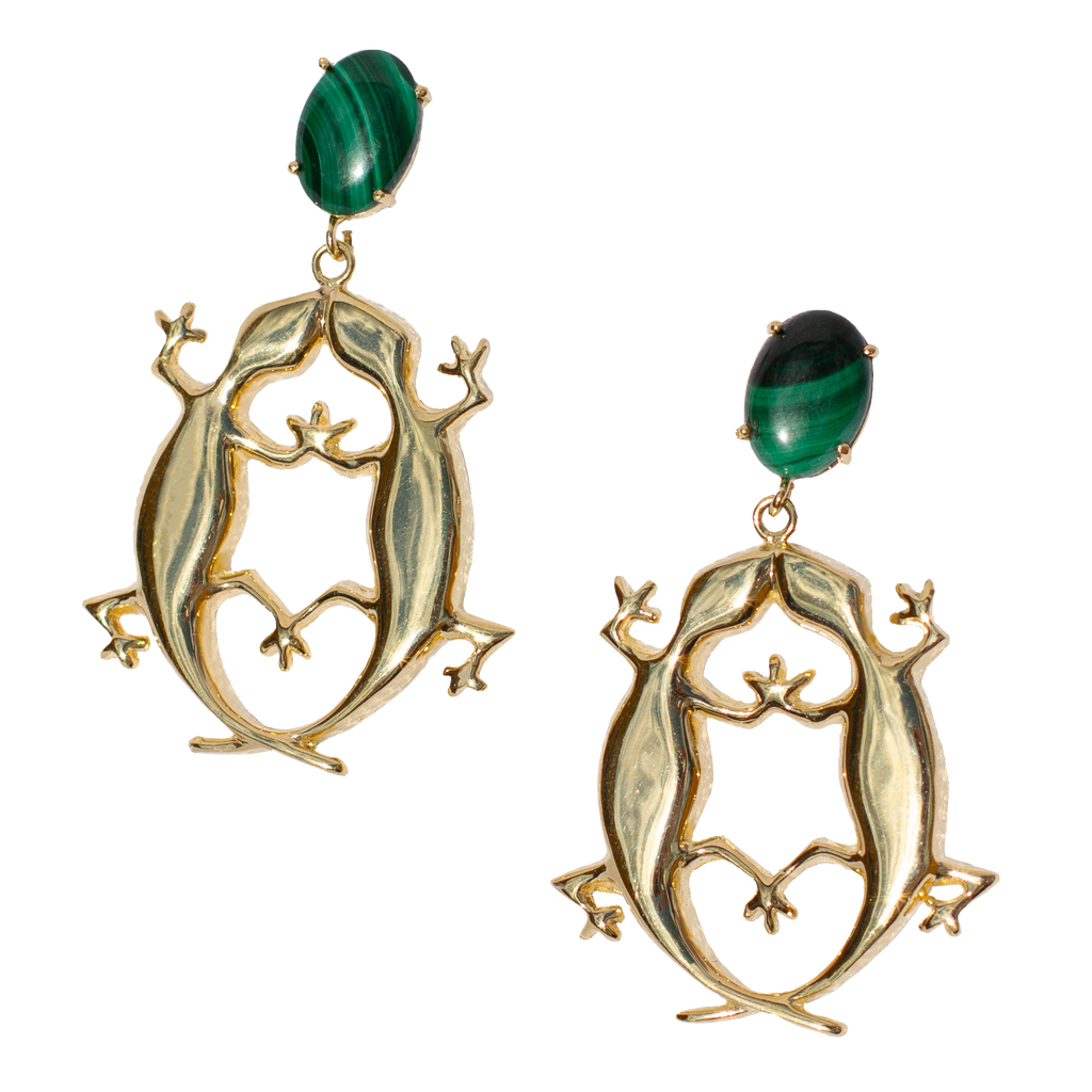 Calangos Gold-Plated Earrings