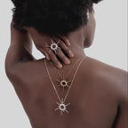 SUN Gold-Plated Pendant