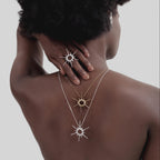 SUN Silver Pendant