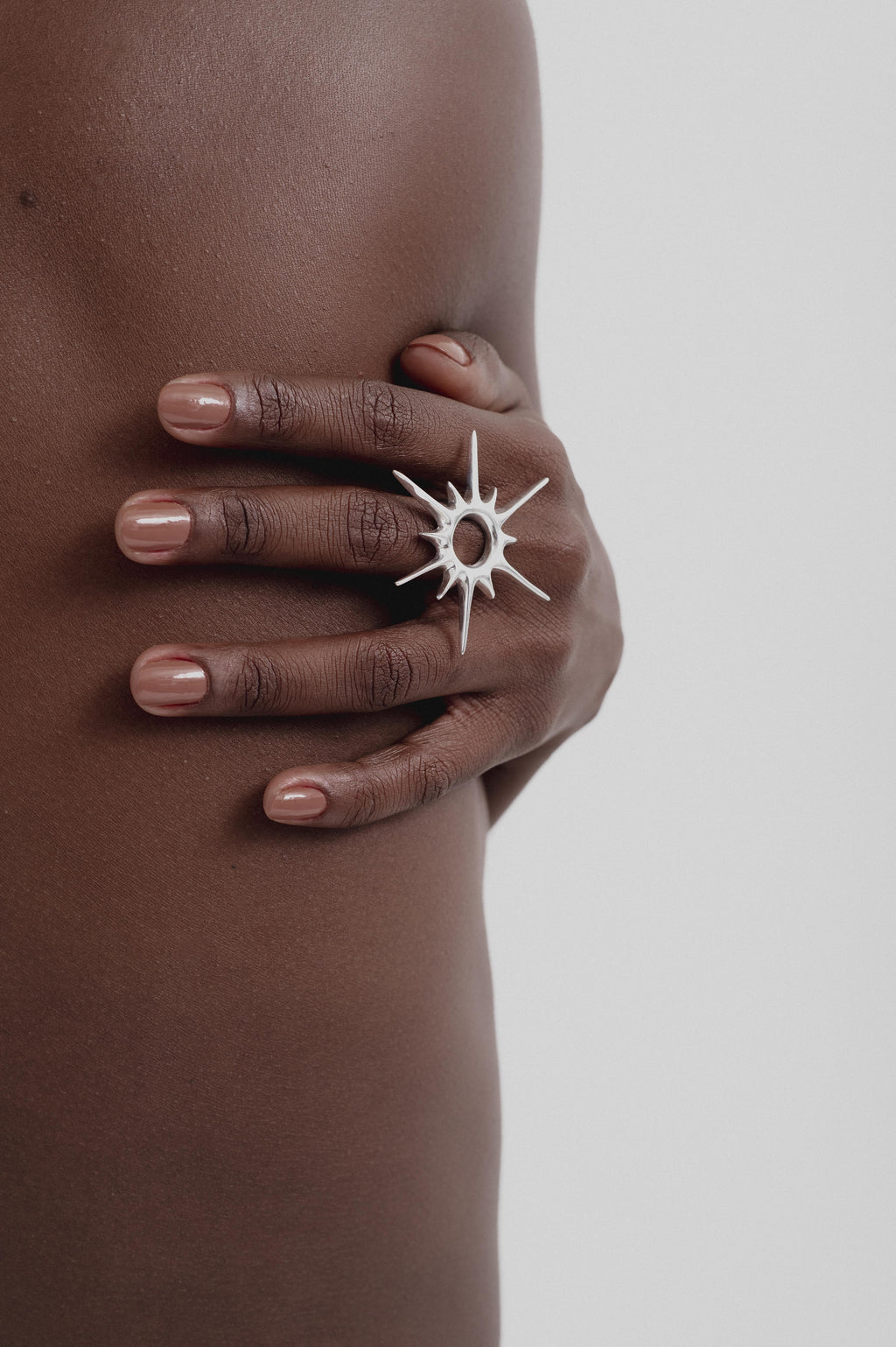 SUN Gold-Plated Ring
