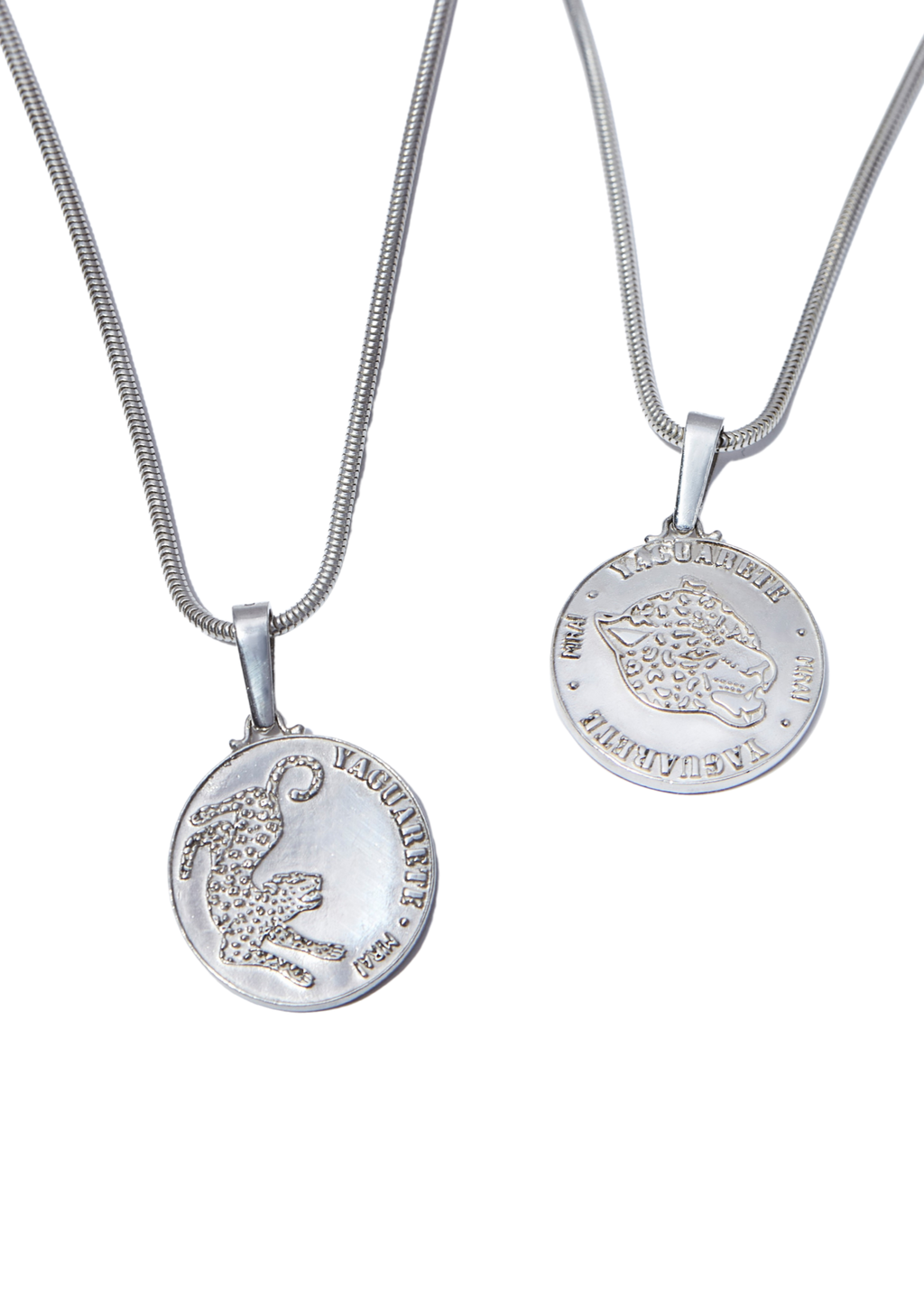 Moneda Silver Pendant