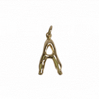 Letter Gold-Plated Earring