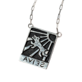 Xilogravura Silver Necklace