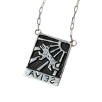 Xilogravura Silver Necklace