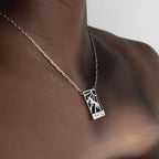 Xilogravura Gold-Plated Necklace