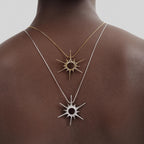 SUN Gold-Plated Pendant